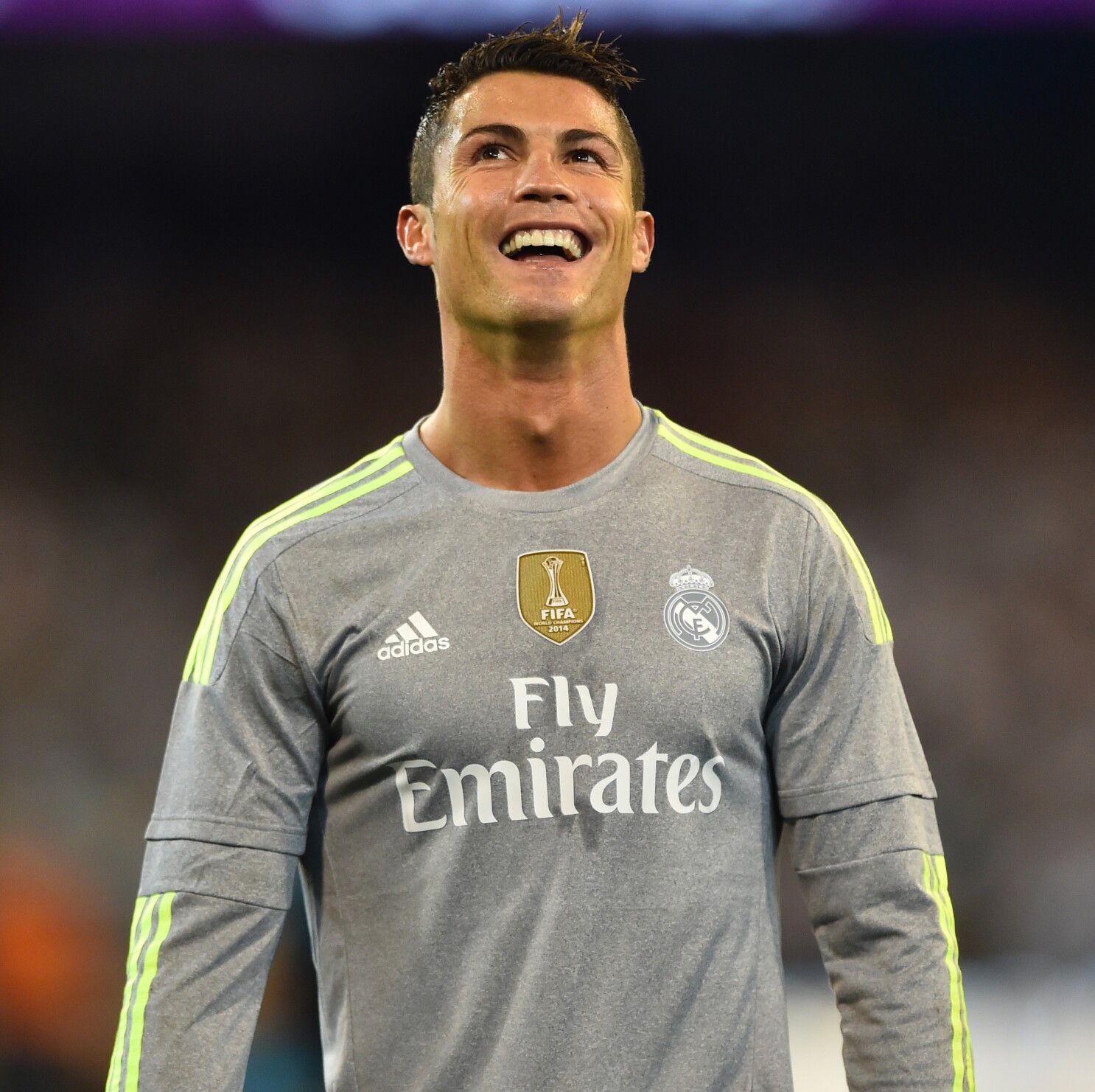 Ronaldo online grey jersey